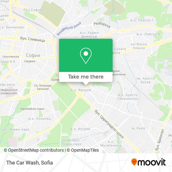 The Car Wash map