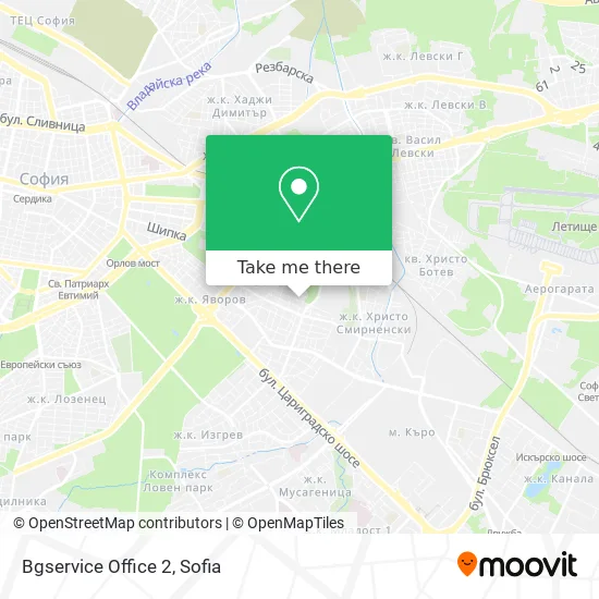 Карта Bgservice Office 2