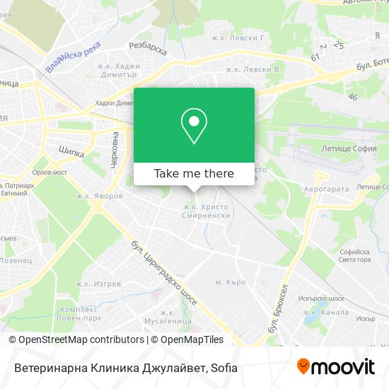Ветеринарна Клиника Джулайвет map