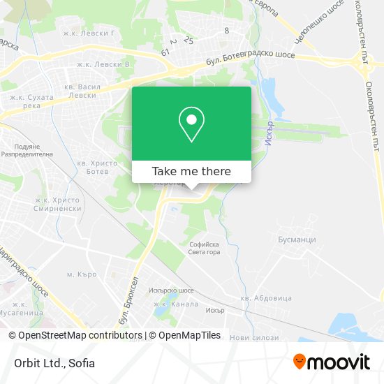 Orbit Ltd. map