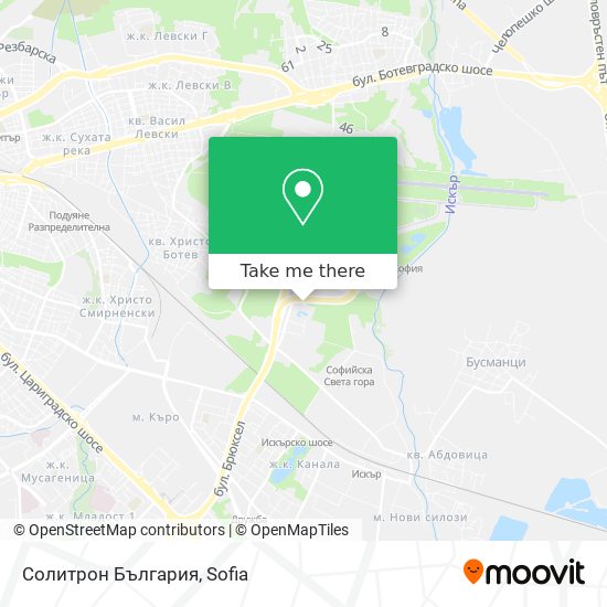 Солитрон България map