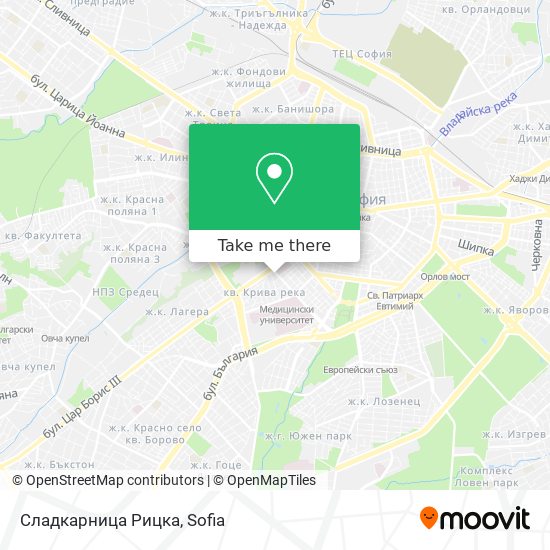 Сладкарница Рицка map