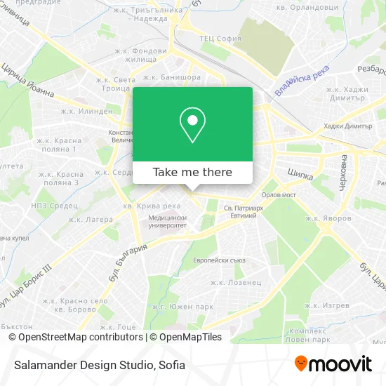 Карта Salamander Design Studio