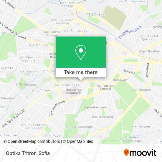Optika Tritron map