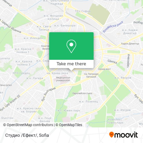 Студио /Ефект/ map