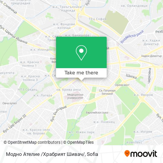 Модно Ателие /Храбрият Шивач/ map
