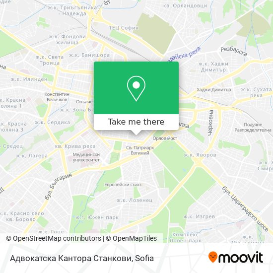 Адвокатска Кантора Станкови map