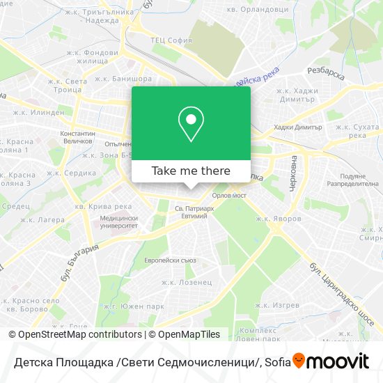 Детска Площадка /Свети Седмочисленици/ map