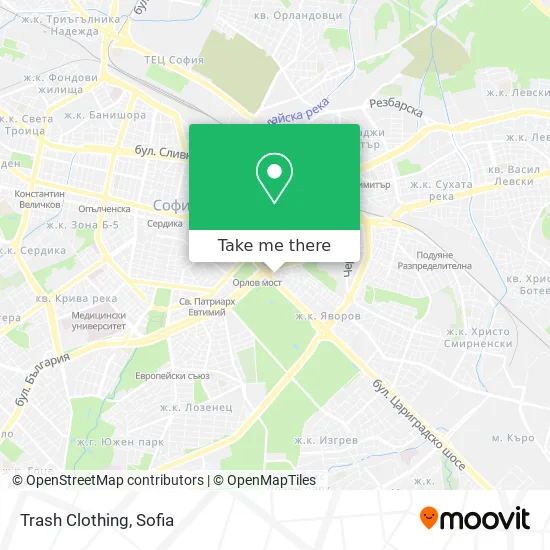 Карта Trash Clothing