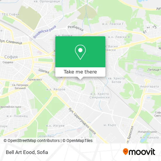 Карта Bell Art Eood