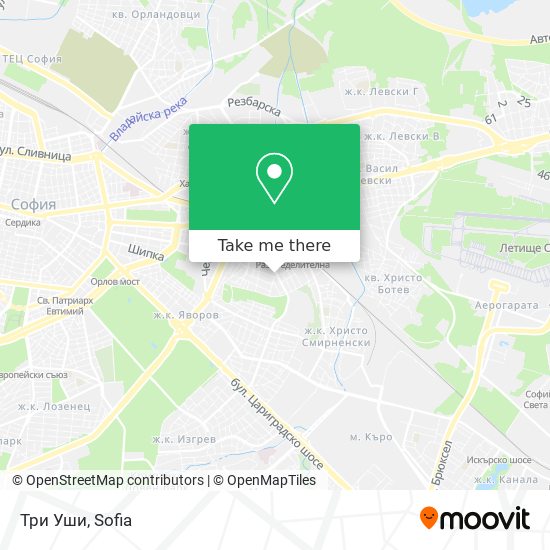 Три Уши map