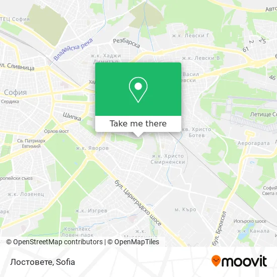 Карта Лостовете