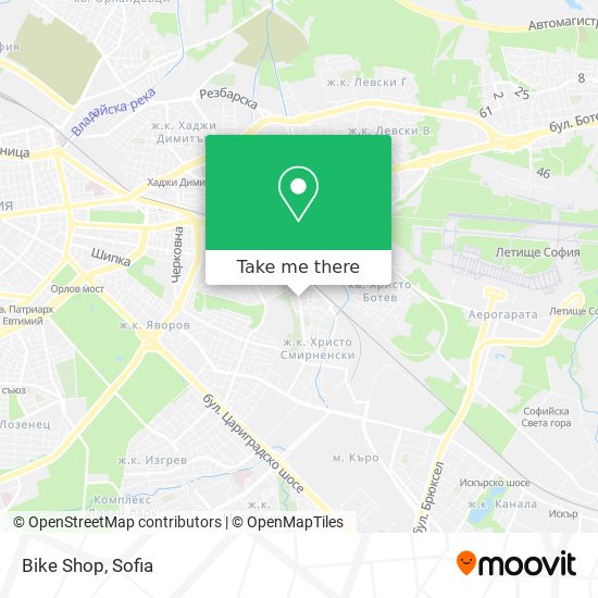 Карта Bike Shop