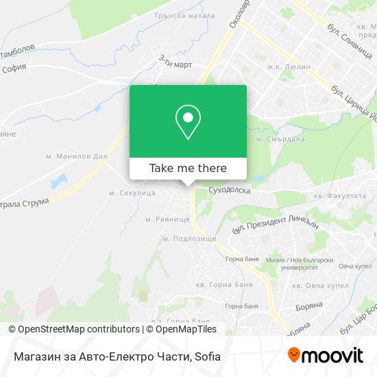 Магазин за Авто-Електро Части map