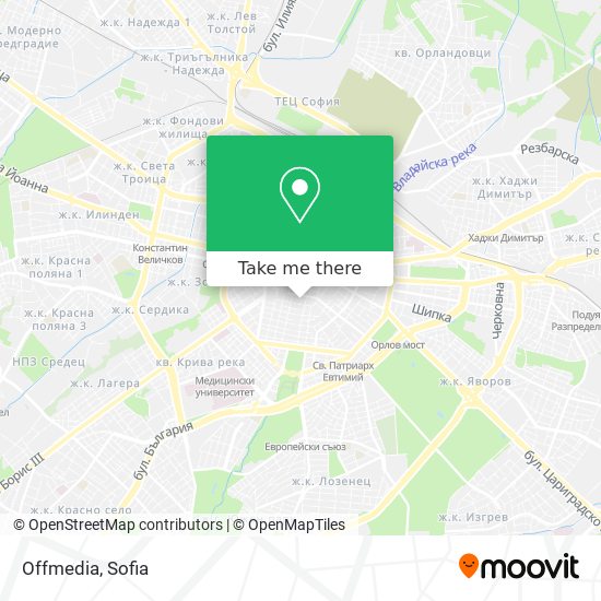 Offmedia map