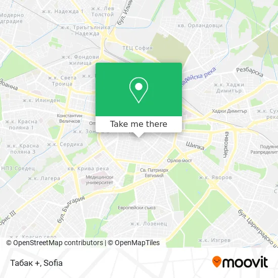 Карта Табак +
