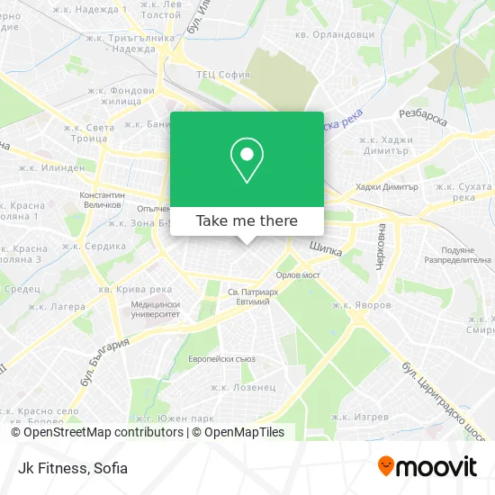 Карта Jk Fitness