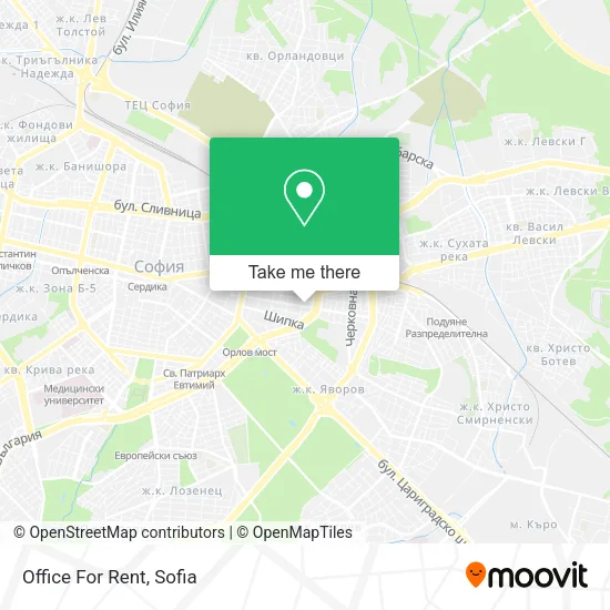 Карта Office For Rent