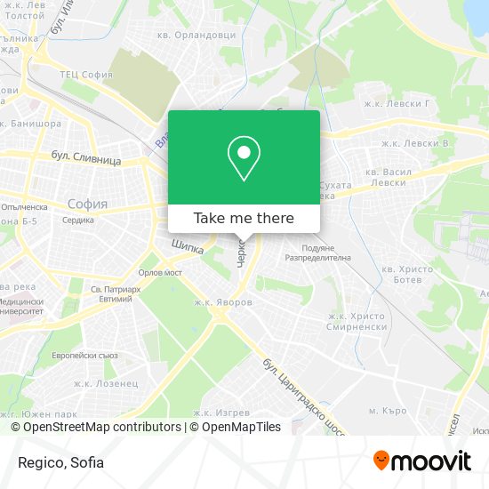 Regico map