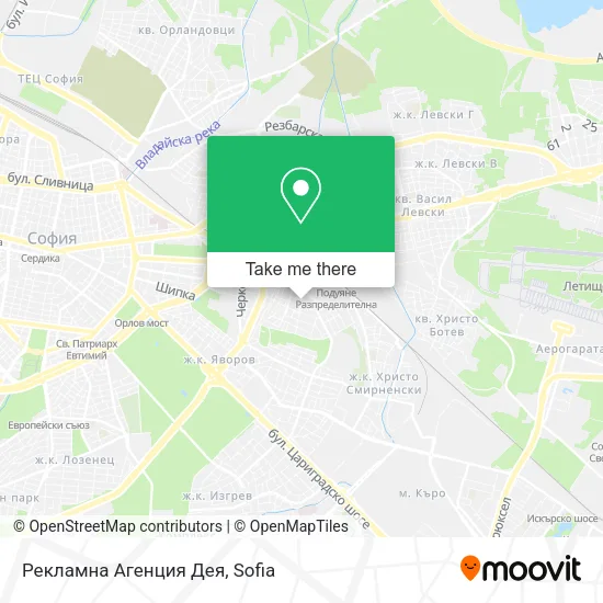 Карта Рекламна Агенция Дея