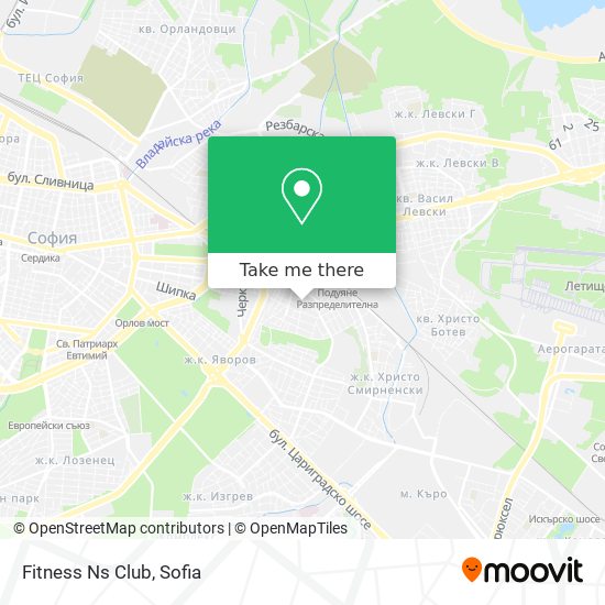 Fitness Ns Club map