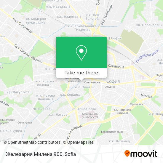 Железария Милена 900 map