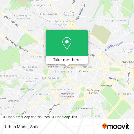 Карта Urban Model