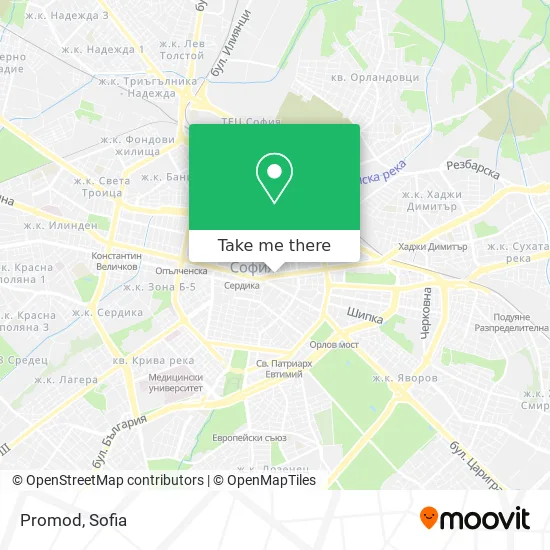 Карта Promod