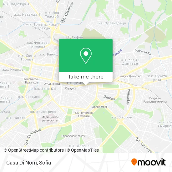 Карта Casa Di Nom