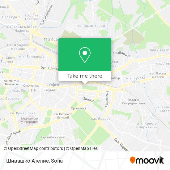 Шивашко Ателие map