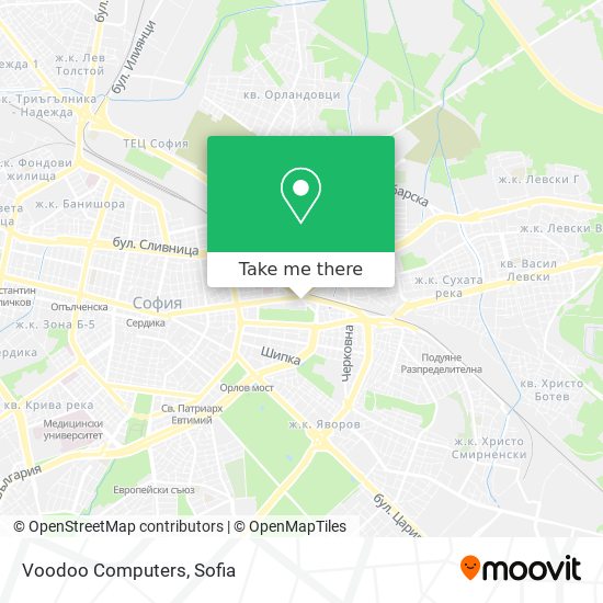 Voodoo Computers map