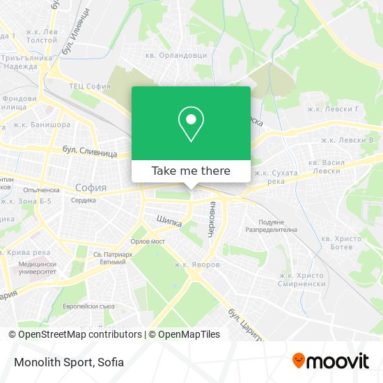 Карта Monolith Sport
