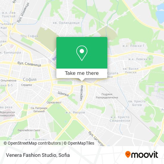 Venera Fashion Studio map