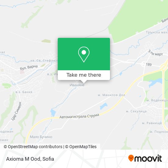 Axioma M Ood map