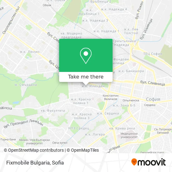 Карта Fixmobile Bulgaria