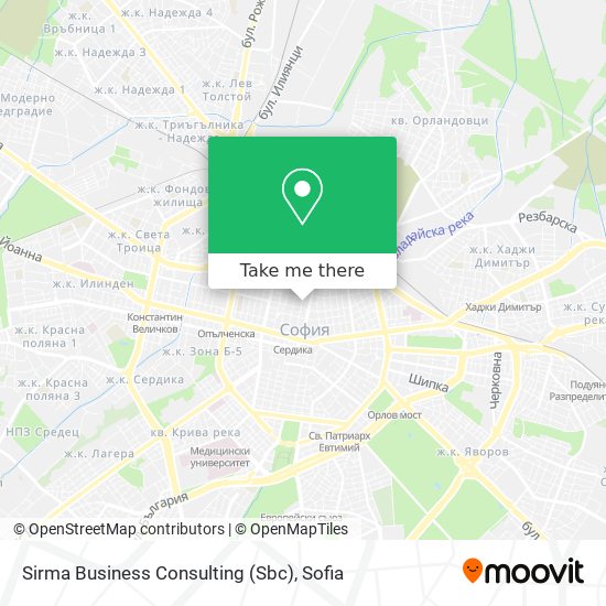 Sirma Business Consulting (Sbc) map