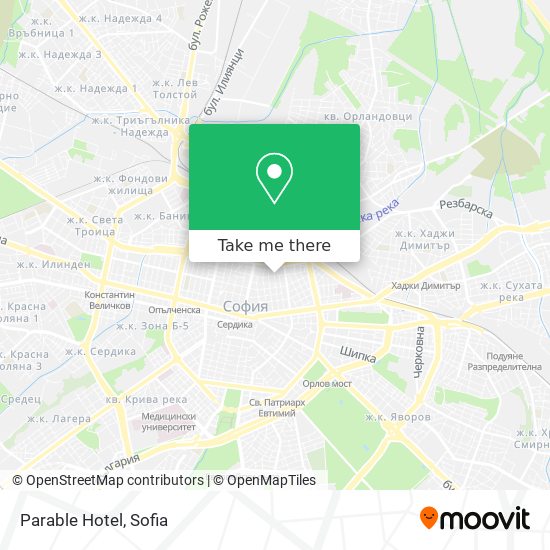 Parable Hotel map