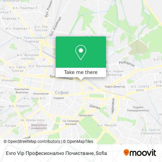 Evro Vip Професионално Почистване map