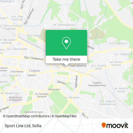 Карта Sport Line Ltd