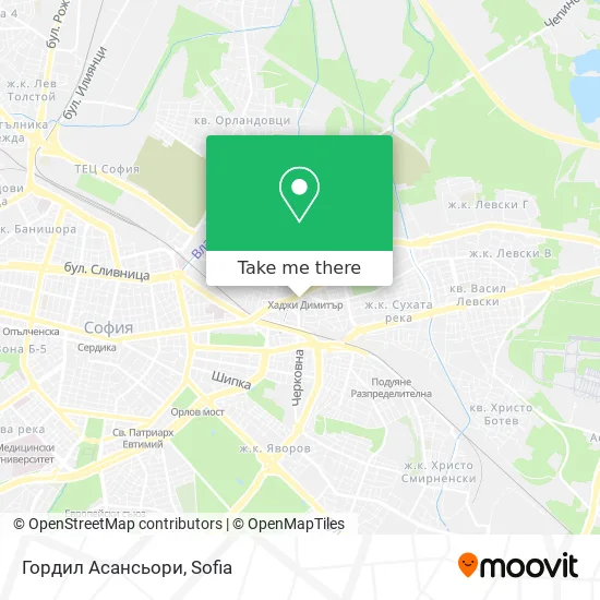 Гордил Асансьори map