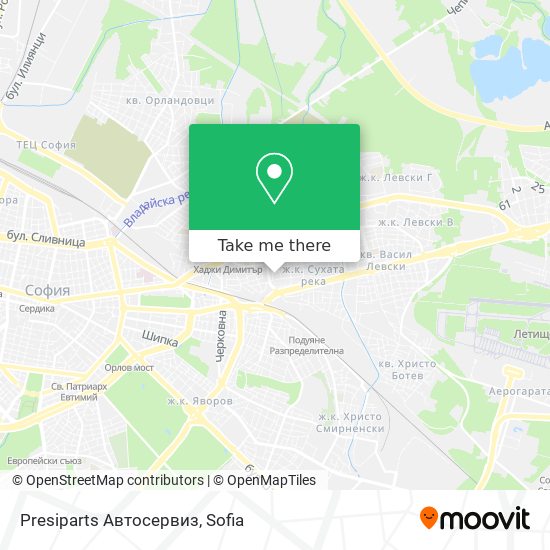 Presiparts Автосервиз map