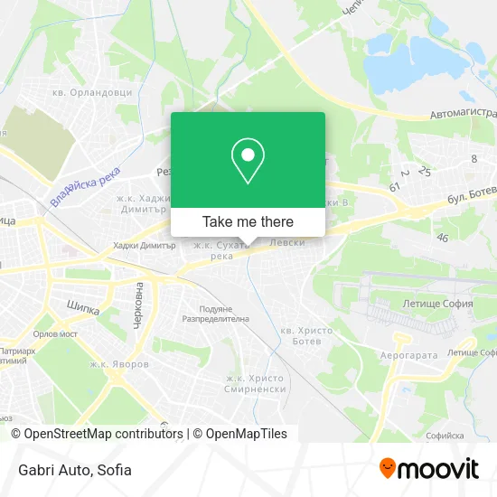 Карта Gabri Auto