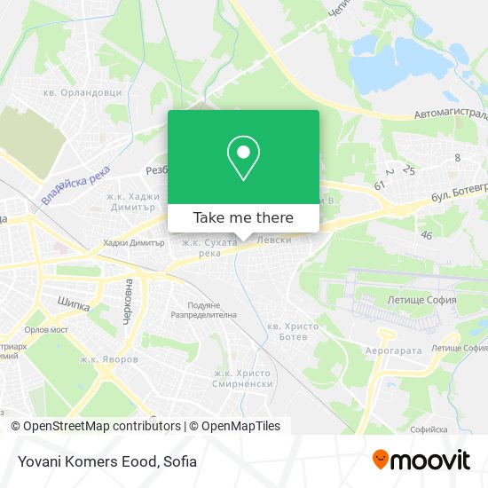 Yovani Komers Eood map