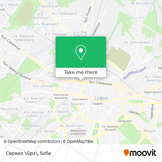 Карта Сервиз \Gps\