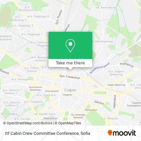 Itf Cabin Crew Committee Conference map