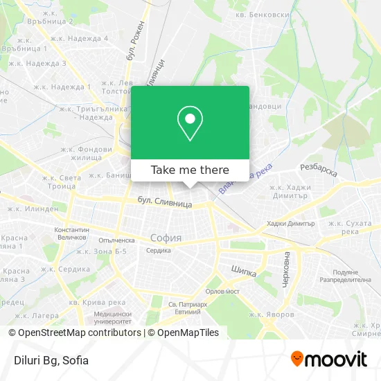 Карта Diluri Bg