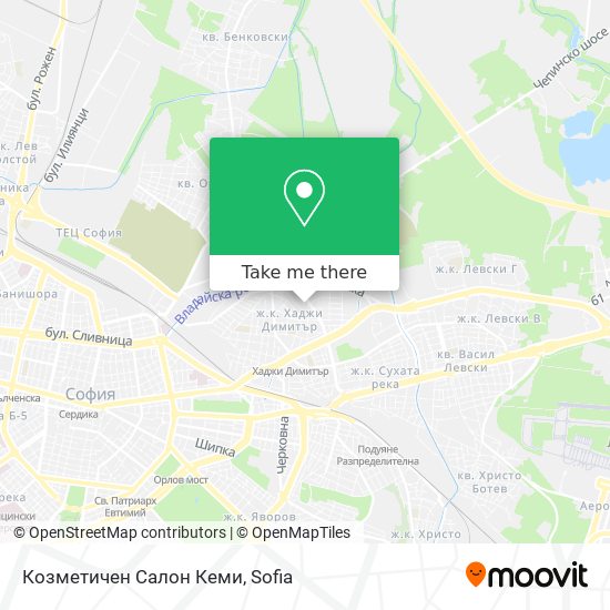 Козметичен Салон Кеми map