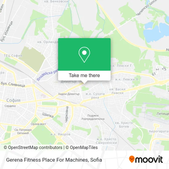 Карта Gerena Fitness Place For Machines