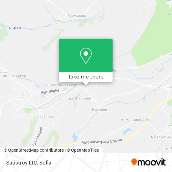 Satistroy LTD map