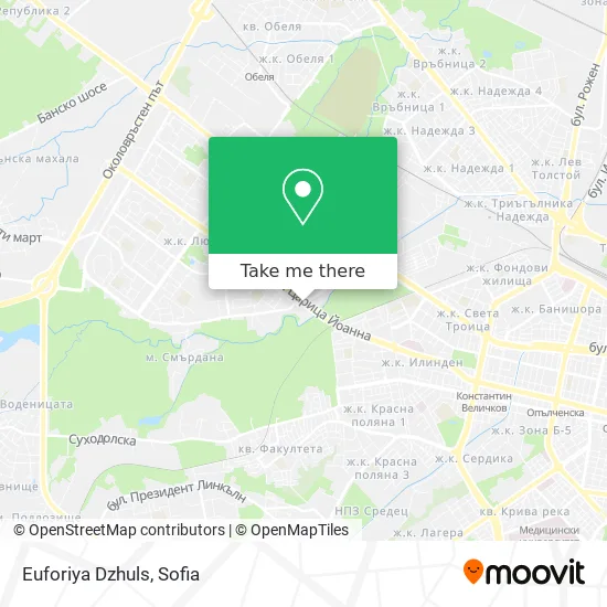 Карта Euforiya Dzhuls